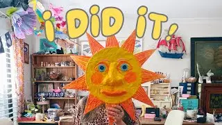 Год в качестве художника на YouTube! ✨ А ещё &mdash; безумие папье-маше и морские приключения.