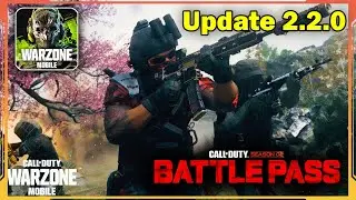 WARZONE MOBILE SEASON 2 UPDATE - GUN SMITH, NEW MP MODE, BATTLE PASS