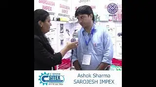 Surat International Textile Expo - SITEX (8th Edition) Exhibitor Interview - SAROJESH IMPEX