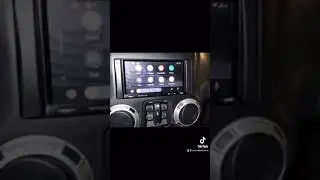 Sony XAV-AX5500 and a backup camera in a Jeep.