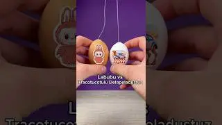 Labubu vs Tracotucotulu Egg Battle