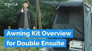 Joolca Awning Kit for ENSUITE Double Shower Tent - Full Overview