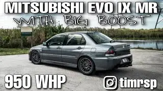 Mitsubishi Evo IX MR with big boost | Dragy pulls from 60-150 mph & 100-200 Km/h
