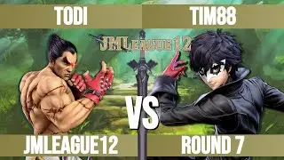 T0di (Pyra & Mythra, Kazuya) vs Tim88 (Joker, Sonic) - JMLeague12 Round 7