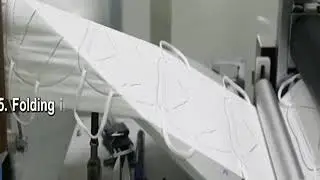 Herstellen und Verpacken von Masken mit Maschinen zur Maskenproduktion von alpha-pack