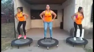 TARANTELLA- CAROTRAMP Trampolin Minitramp Jump Trio CAROTRAMP