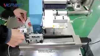 Cable Labeling Machine, VK-T807 Semi Automatic Cable Folding Labeller Machine
