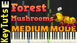 Beware of the Forest Mushrooms [Super Mario RPG] - Medium Mode [Piano Tutorial] (Synthesia)