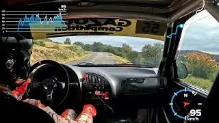 Course De C&ocirc;te De Neffi&egrave;s 2024 I Bruno Perez I Citro&euml;n Saxo Vts N2 I 2&egrave;me Mont&eacute;e D'Essais.