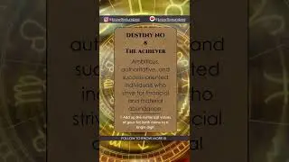 Numerology Destiny Number 8: The Achiever Personality