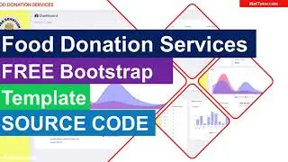 Food Donation Services Free Bootstrap Template