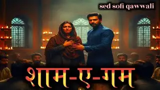 “शाम-ए-ग़म 😞 | ढल गया सूरज मगर दर्द ना गया | Heart Touching Sad Ghazal | Bollywood Shayari”
