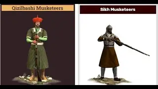 Empire: Total War 1vs1: Qizilbashi Musketeers vs Sikh Musketeers