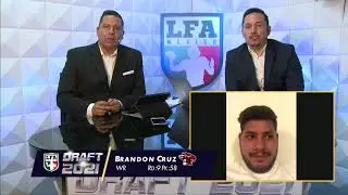 Draft LFA 2021 - Entrevista Brandon Cruz, Pk 58 Rd 9, Mexicas CDMX
