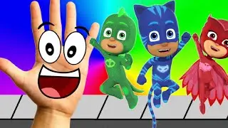 Dad finger family fun, Disney Pixar learning for kids PJ, masks, Disney channels, Disney ￼ Junior ￼