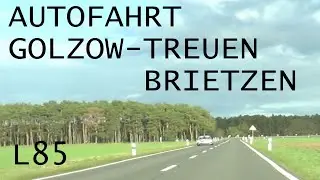 AUTOFAHRT Golzow - Treuenbrietzen L85 Land Brandenburg [Jan auf Tour]