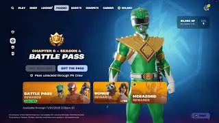 Fortnite: Chapter 6 - Season 4 Battle Pass (Full Showcase)