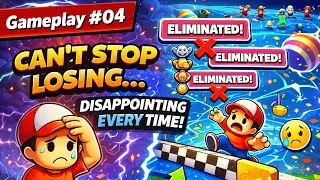 “Gameplay #04 | CAN’T STOP LOSING 😞 Every Match Ends in Disappointment | Stumble Guys