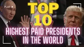 TOP 10 Highest paid presidents in the world 2025‼️