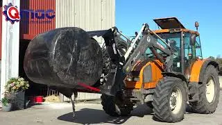 Qmac balensplitter: Balen snijden in de voerwagen. Snel en effici&euml;nt