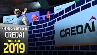 PM Modi addresses CREDAI Youthcon-2019