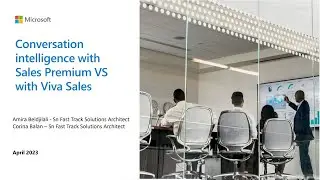 Conversation Intelligence with Sales Premium VS with Viva Sales - TechTalk