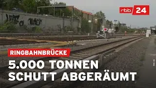 A100-Brücke: Ringbahn soll ab Montag wieder durchfahren