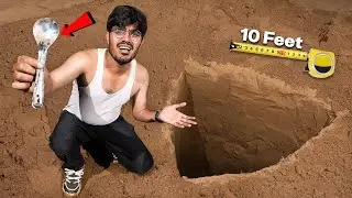 Crazy XYZ New VIdeo : 🍕Dig The Deepest Hole Challenge कौन खोदेगा सबसे गहरा गड्ढा |#crazyxyznewvideo