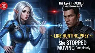 Human's Eyes Tracked Every Movement Like Prey&mdash;Alien Girl Froze Completely | Sci-Fi Love Story