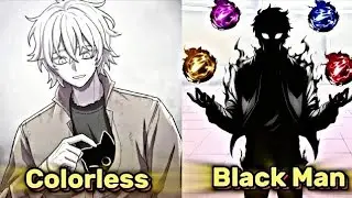 (1-5) A Colorless Boy Awakens a ForbiddenDark Ink Power | Manhwa Recap