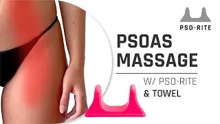 How To Use The Pso Rite On Your Psoas With Towel | Massage Tool I PSO-RITE I