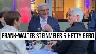 13.04.2022 #Berlin Bundespr&auml;sident Frank-Walter Steinmeier & Hetty Berg, Direktorin J&uuml;disches Museum