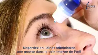 INNOXA Formule Bleue, comment appliquer vos gouttes pour les yeux ?