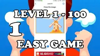 Easy Game Brain Test Level 1 - 100 Answer Gameplay Walkthrough Android IOS