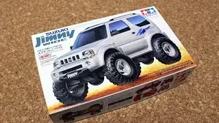 タミヤ　ミニ四駆スズキジムニーを組み立てて遊んでみた１