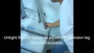 TLB-E (4 individual adjustable legs) - 150kg loading rate