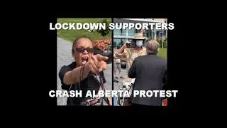 Police Stop Lockdown Supporters from Crashing the Angry Albertan's Weekend Speeches | July 31st 2021