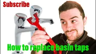 How to replace a basin taps