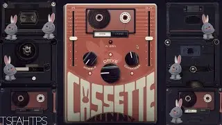 LoFi Modulated Cassette Tape AWESOMENESS - Safari Pedals Plugins Cassette Bunny