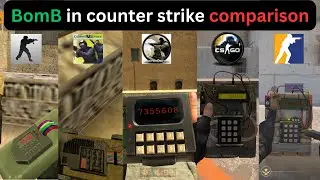 Bomb in counter-strike: comparison
