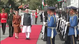 Prime Minister Narendra Modi on a visit to Thailand