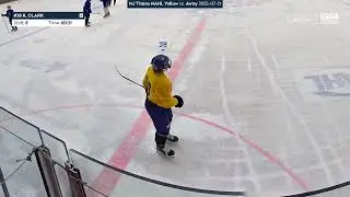 🎥 2025  NJ Titans NAHL Main Camp Yellow (Kane Clark ) vs. Team Blue
