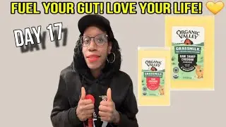 Day 17- My Daily Gut Health Secret: Raw Cheddar Cheese! #snacksmart #guthealth #wellnessforever