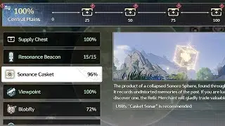 Central Plains 100% Exploration Wuthering Waves