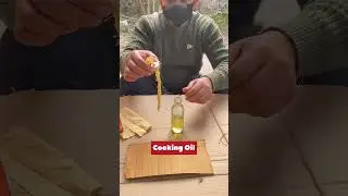 Survival Skills | Camping Trick For Oil Lamp #survivalskills #campfire #lifehacks #shorts