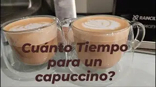 Qu&eacute; tan r&aacute;pido se puede preparar un Capuccino con C&aacute;psulas Recargables?