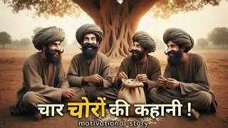 चार चोरों की कहानी Motivation story this channel😊#story #tag#motivation 