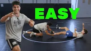 EASIEST Takedowns in Wrestling