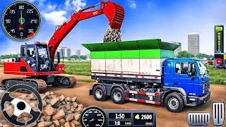 Bridge Construction 3D Road Builder - Mega City Underpass Simulator - Android GamePlay