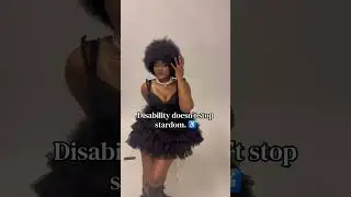 Сияй ярко, как бриллиант 💎 #инвалидностьэтонеспособность ♿️✨🦋